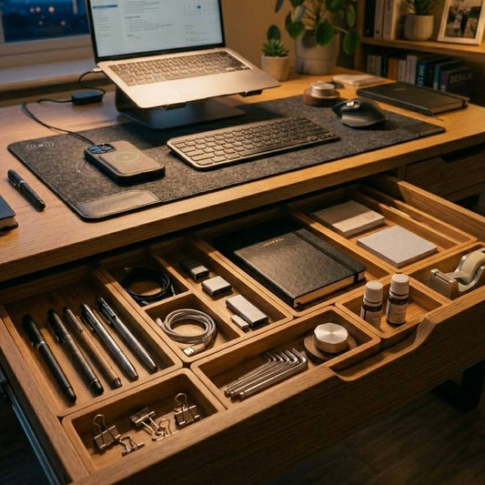 Desk Drawer Organizer Tray
